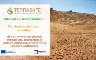 Recording of the TERRASAFE launch event is live!