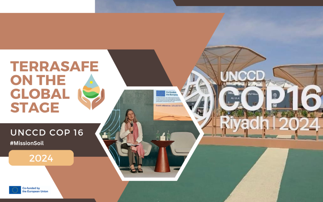 TERRASAFE on the global stage at UNCCD CoP 16