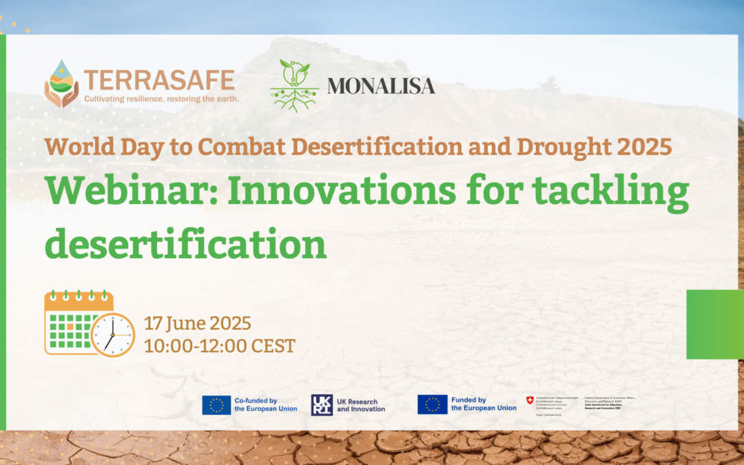 Innovations for Tackling Desertification webinar: register now!