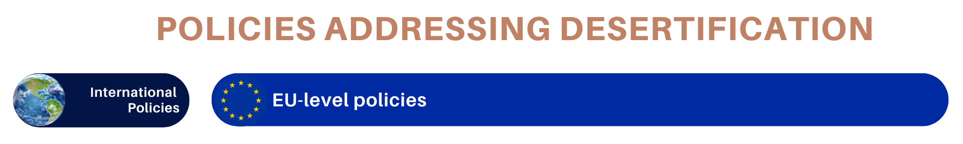 policies addressing desertification