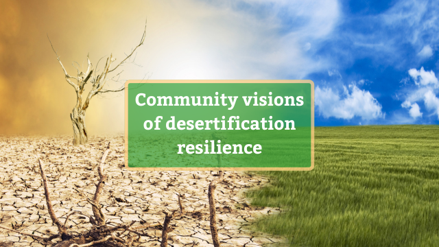 Community visions of desertification resilience